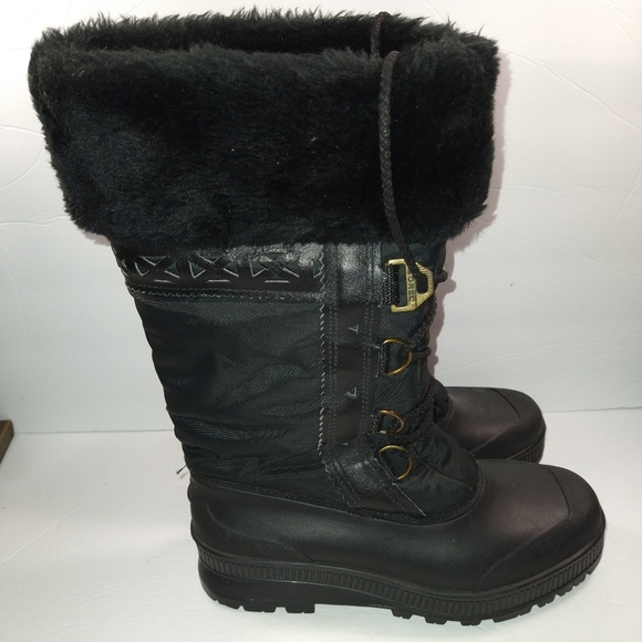 Sorel Shoes - Sorel Kaufman Canada Black Winter Boots Women's sz 7